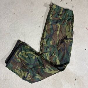 Allyance Camouflage Cargo Pants Gators Vented Outdoor Hike S 32” X 29”